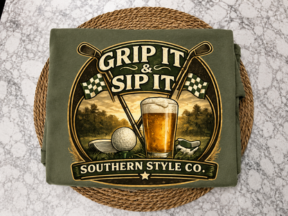 Grip It & Sip It Comfort Colors® Tee