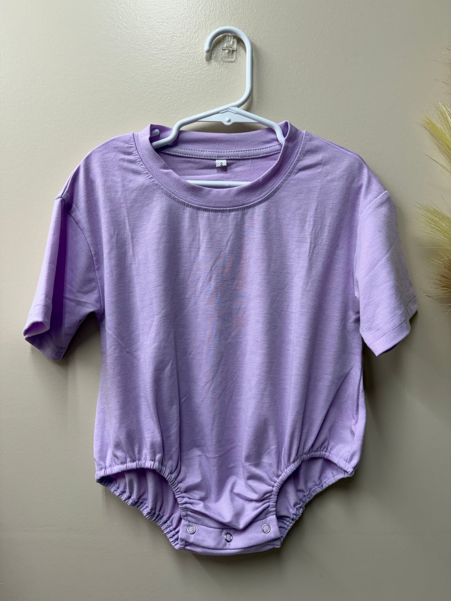 Light Purple Bubble Romper