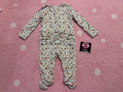 0/3m floral sleeper