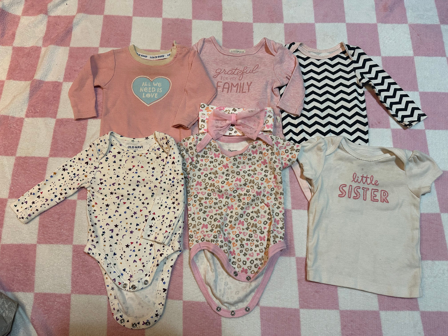 3/6m 6 tops