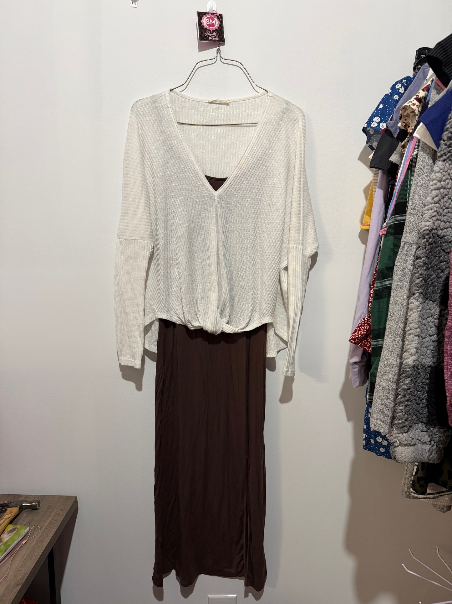 Women's Small Dress & LS Shirt