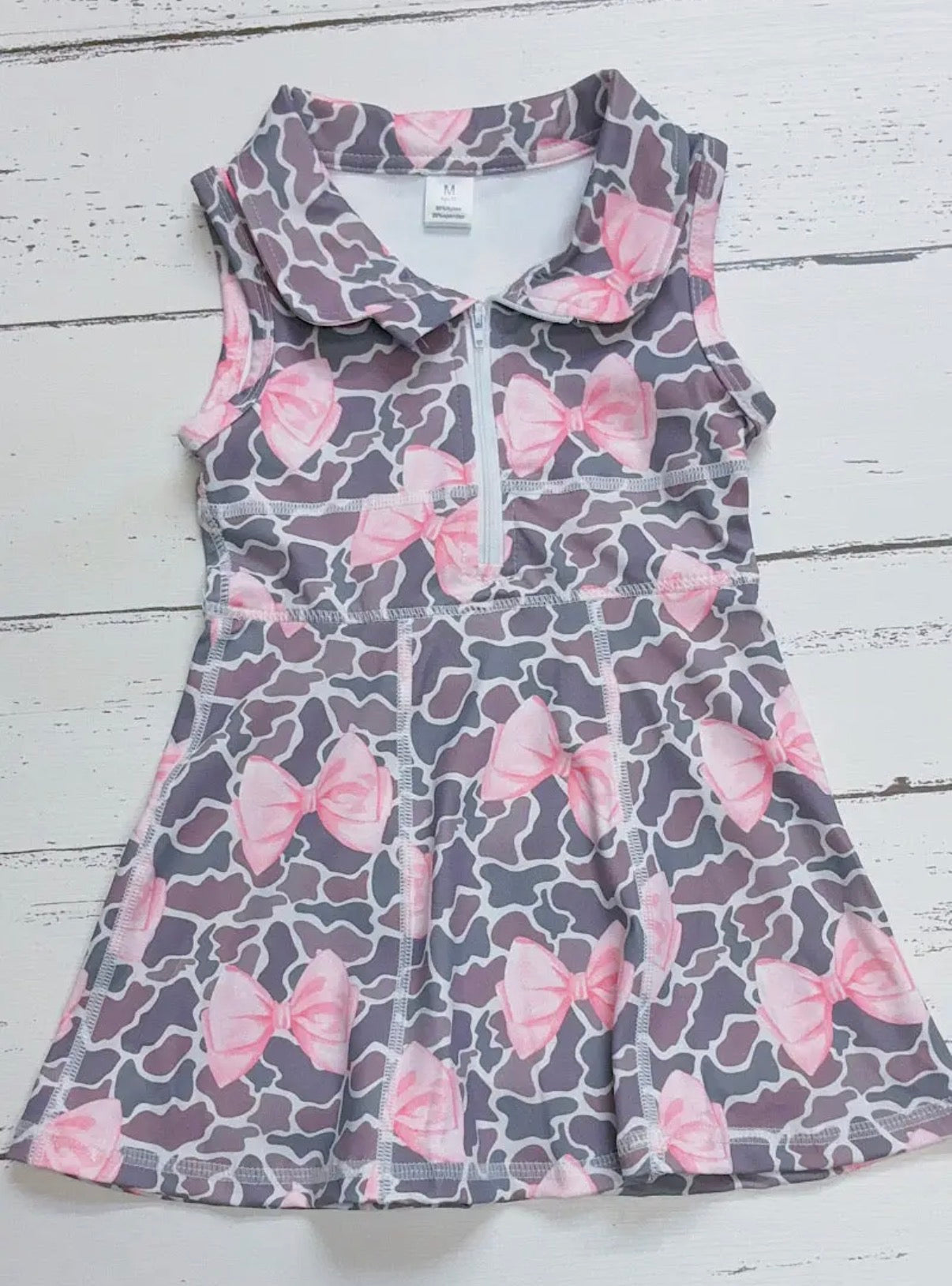 Pink Bow Performance Dress