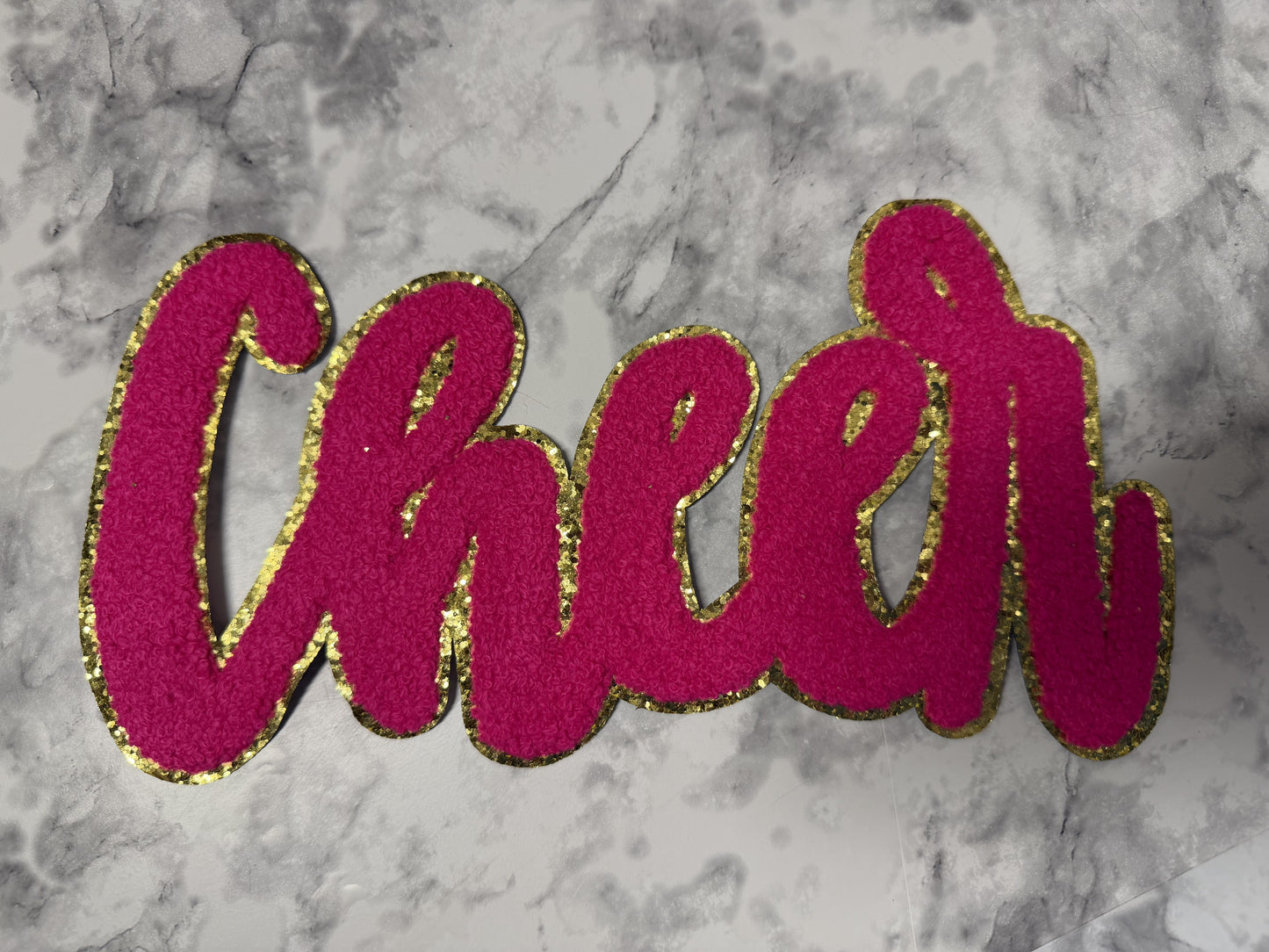 Cheer Chanille Patch