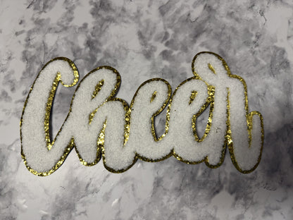 Cheer Chanille Patch