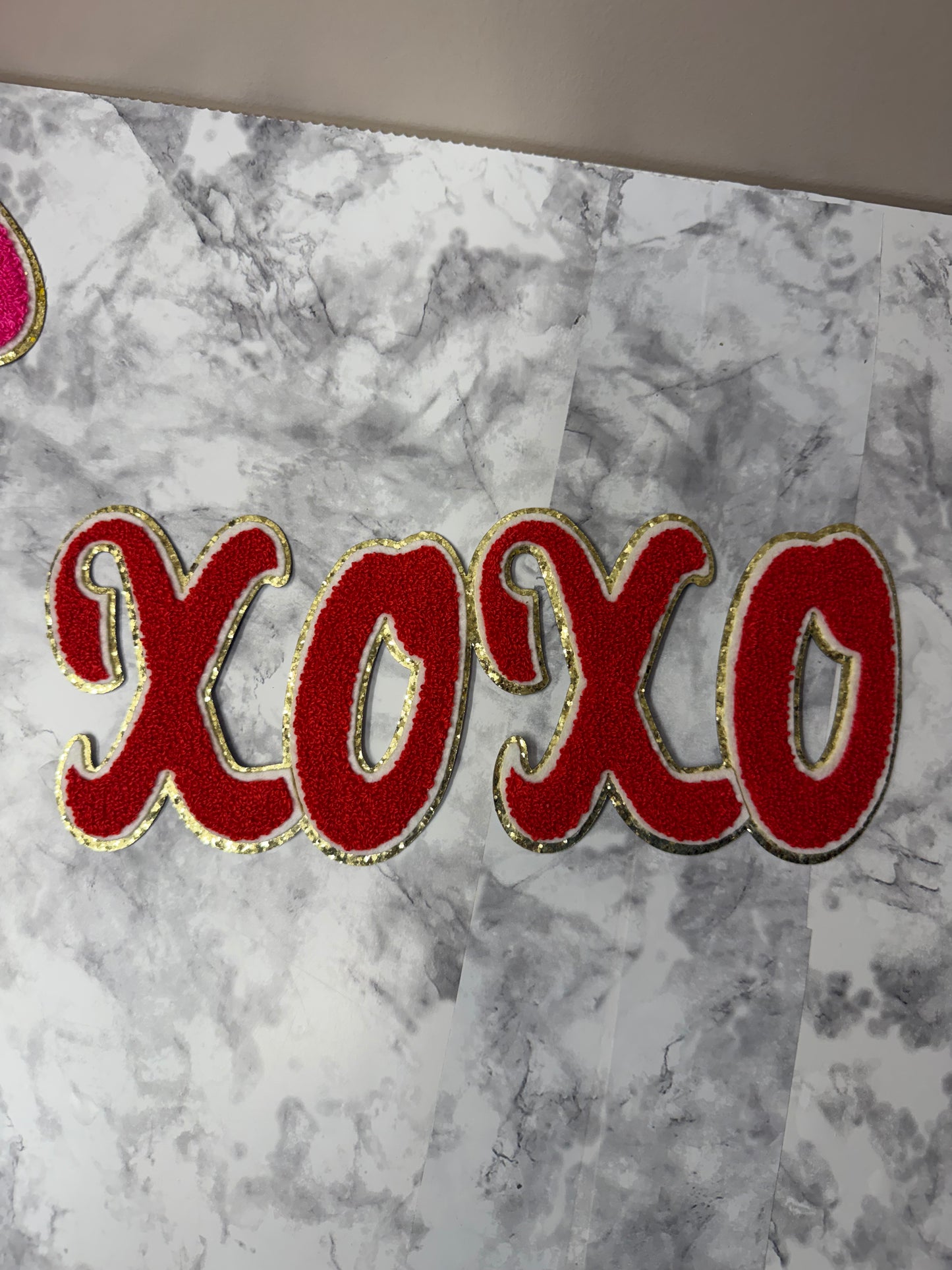 XOXO Chanille Patch