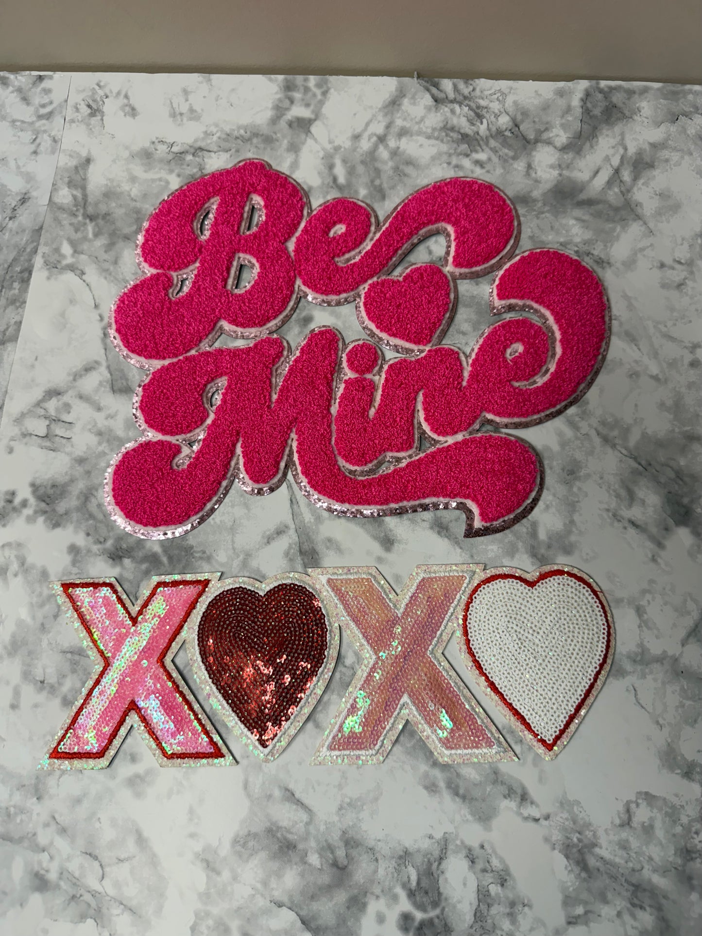 Valentine Chanille Patch