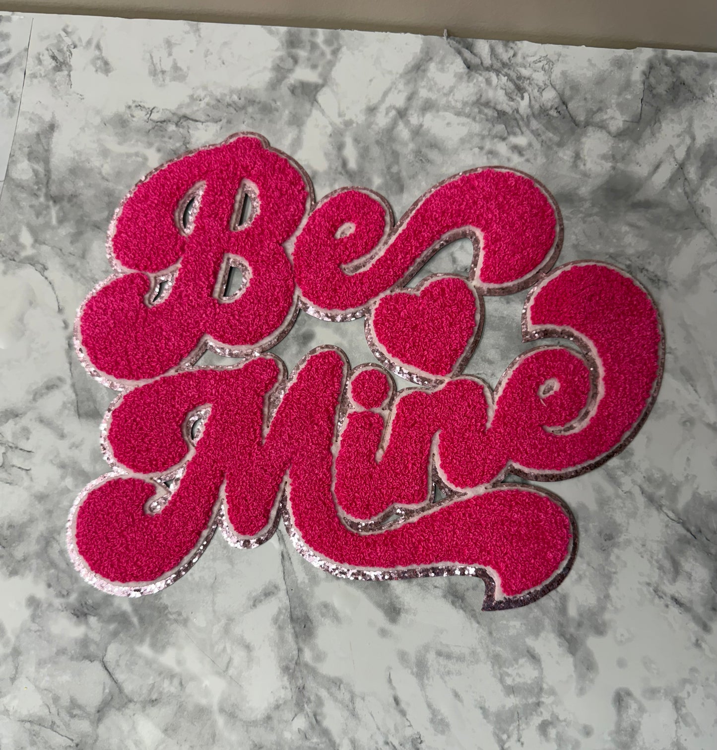 Valentine Chanille Patch