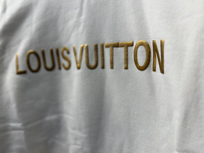 Louis Vuitton Gold Logo Sweatshirt – Women's XL