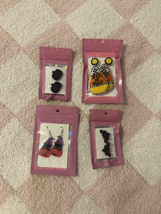 Halloween earrings