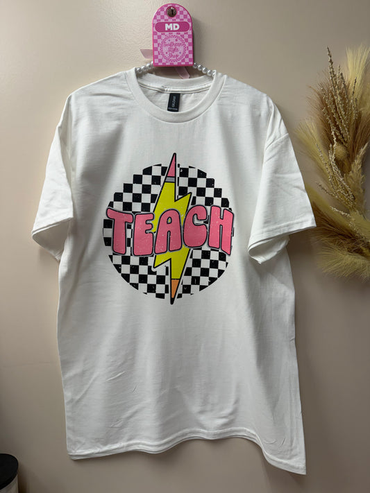 Adult medium teach tshirt