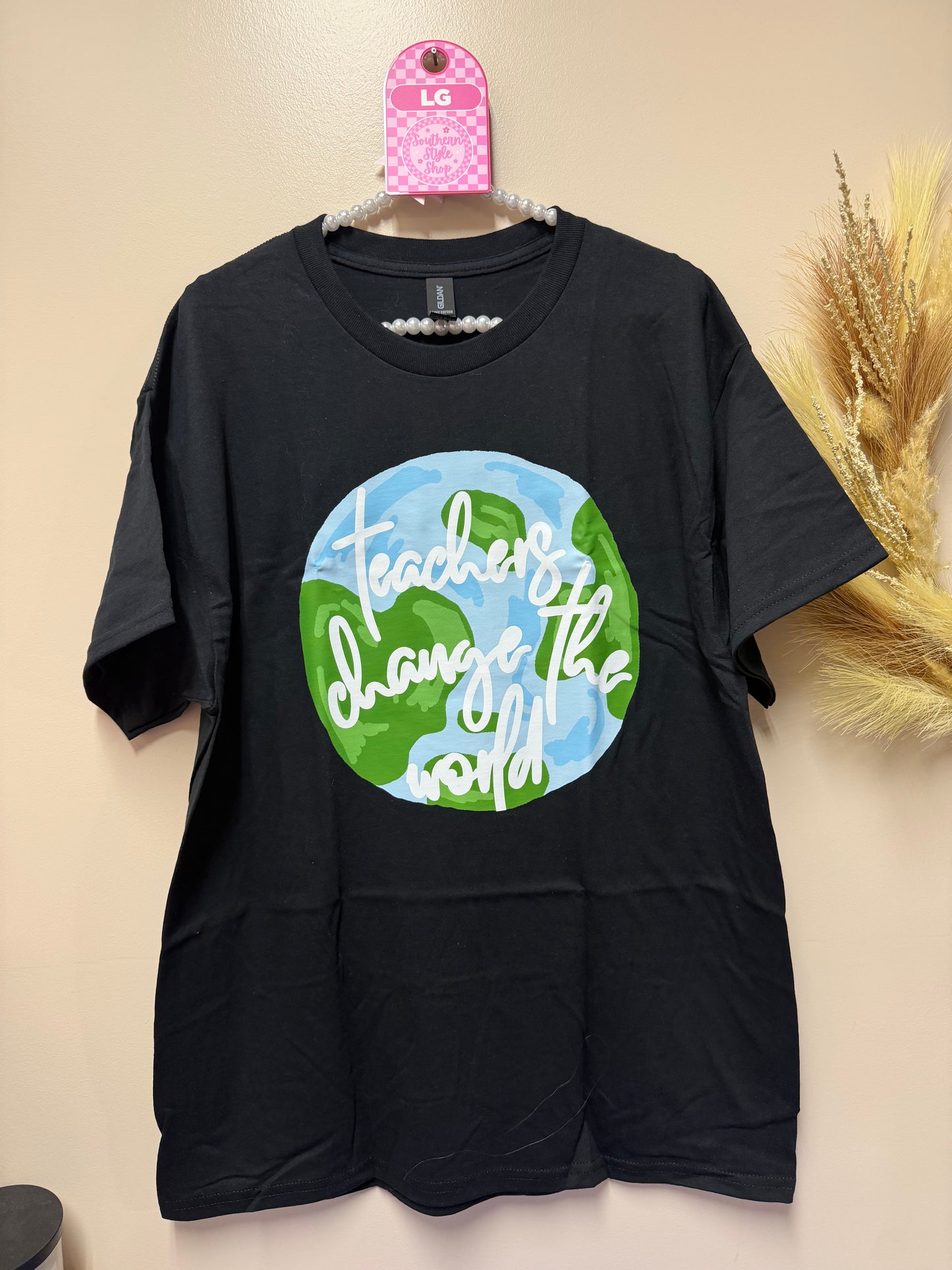 Adult Large change the world tshirt