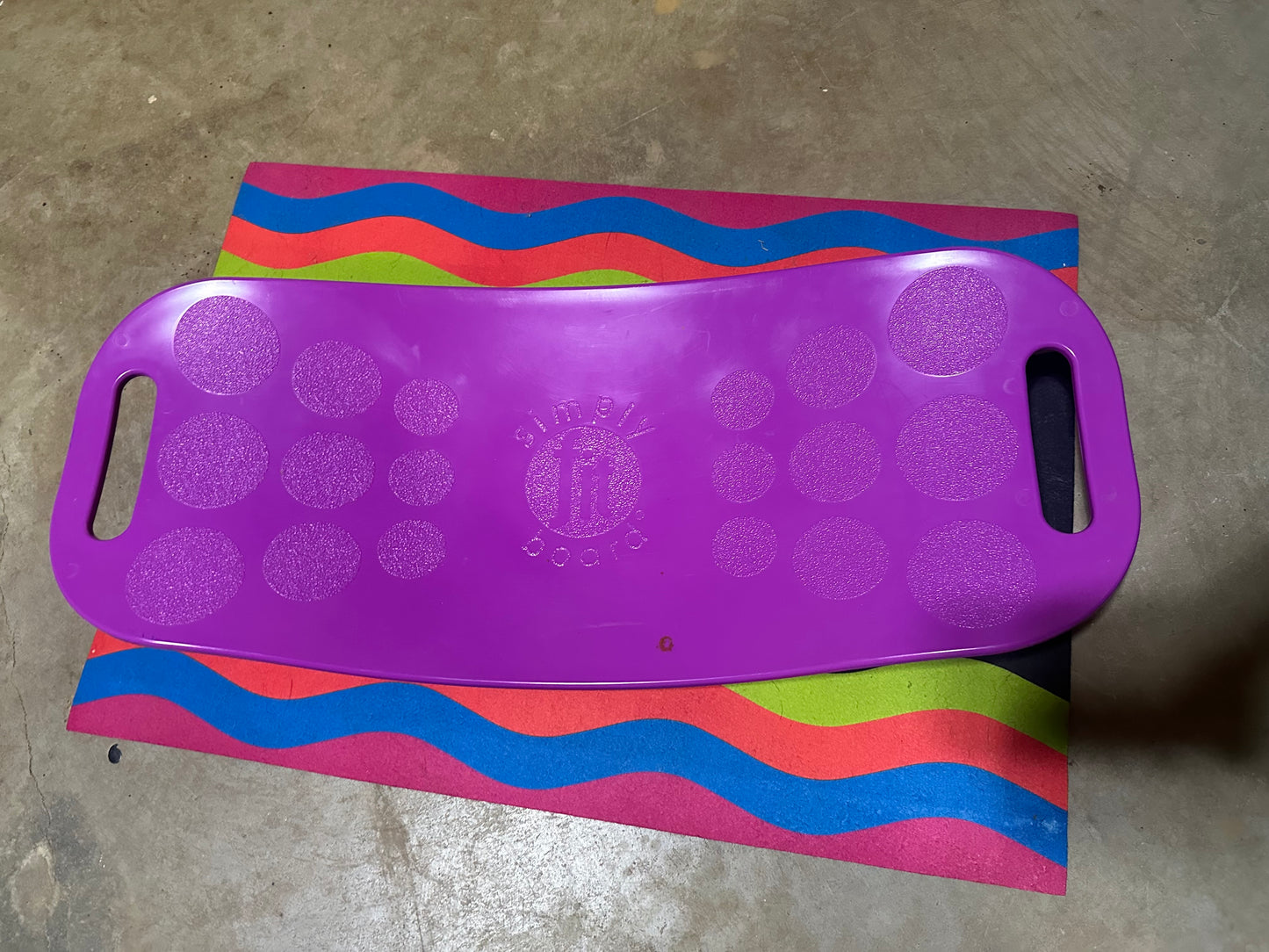 Purple Simply fit board w/ mat