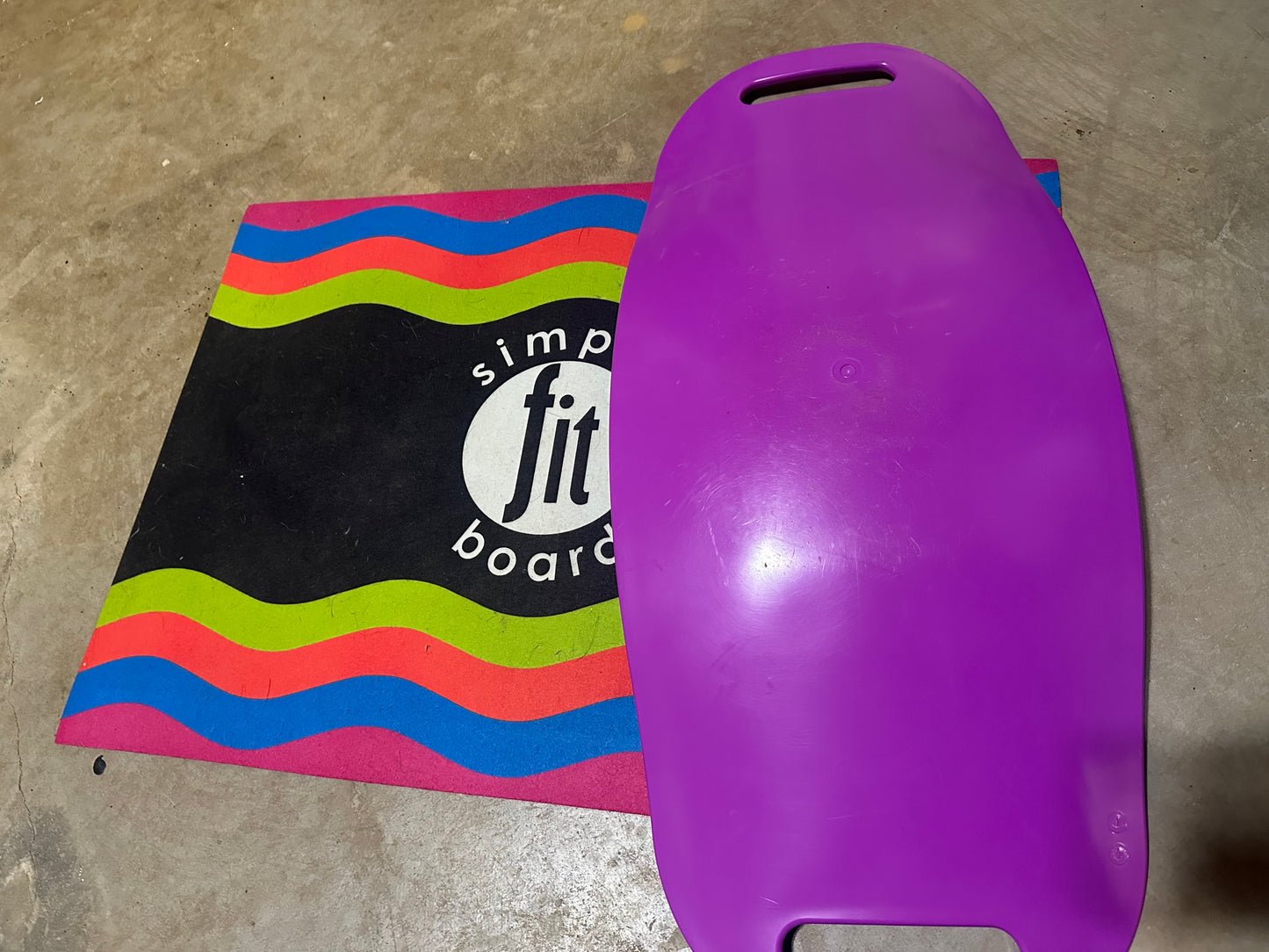 Purple Simply fit board w/ mat