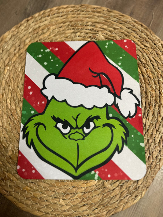 Grinch mouse pad