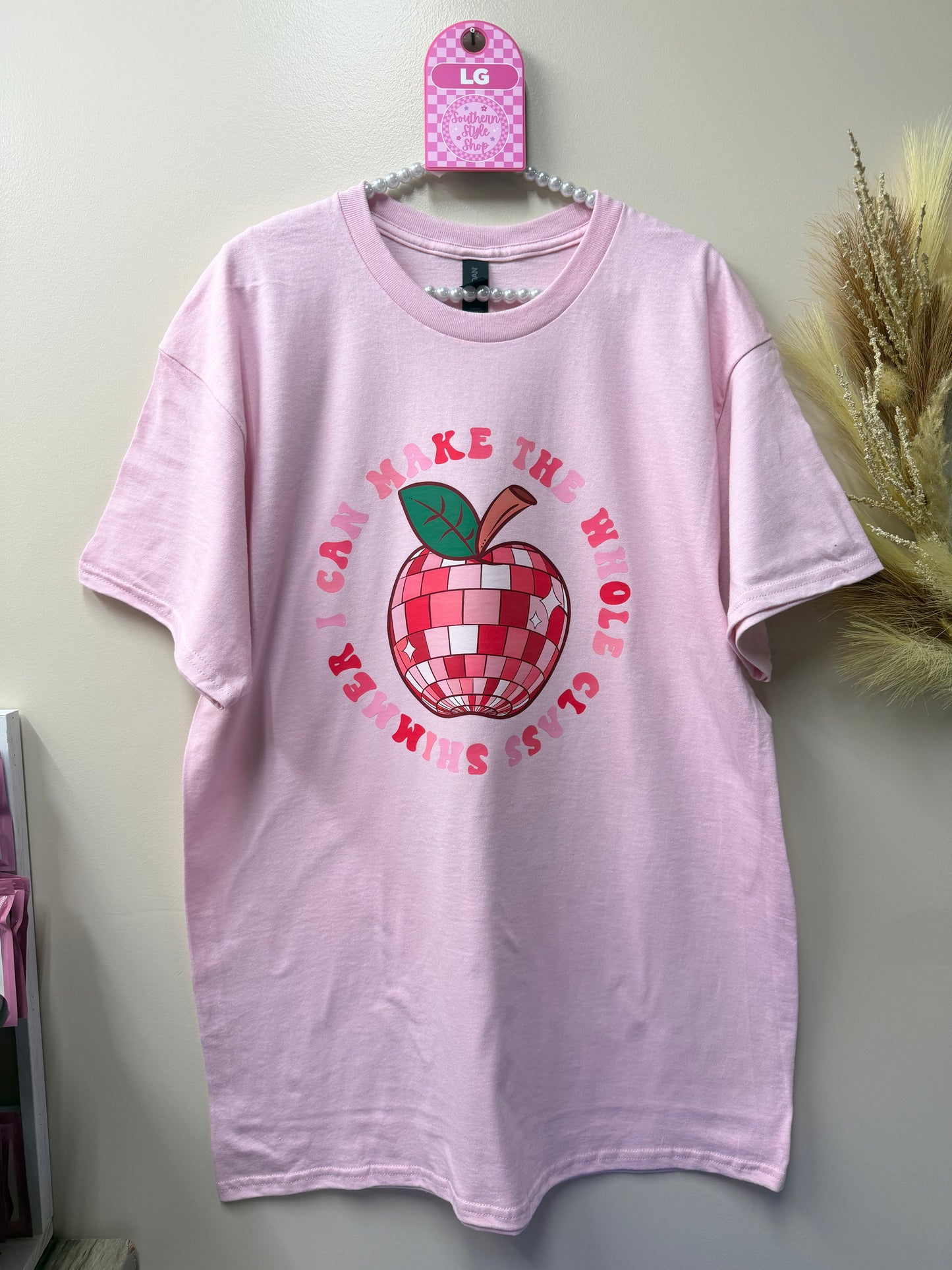 Adult large class shimmer tshirt