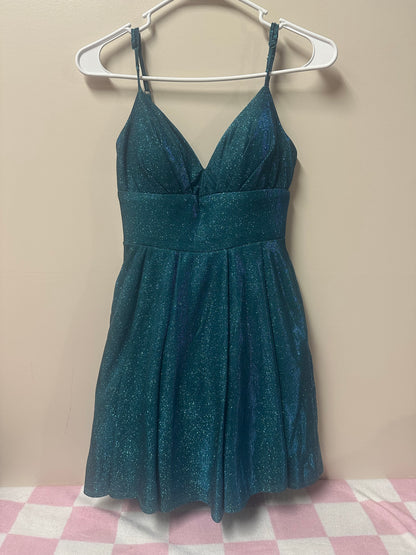 Women's XS Turquoise Formal Dress