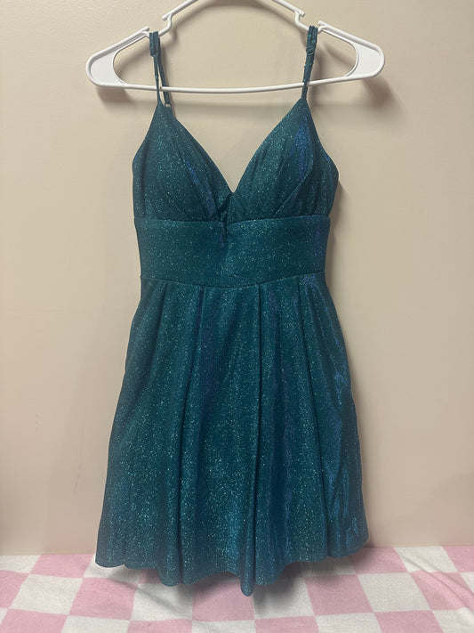 Women's XS Turquoise Formal Dress