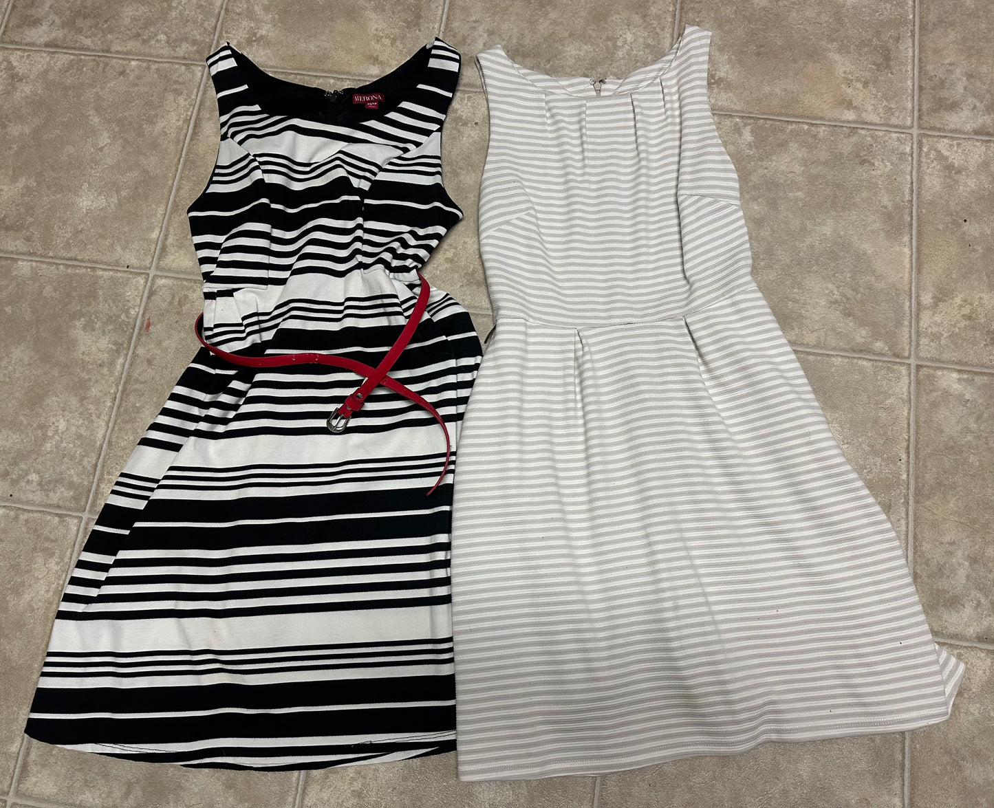 Women's XS striped dresses