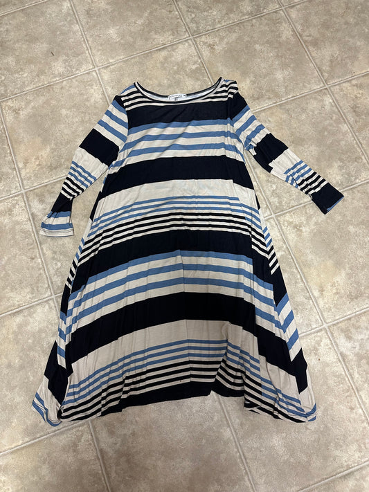 Women's XS striped dress