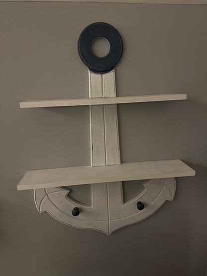 Anchor shelf and sign
