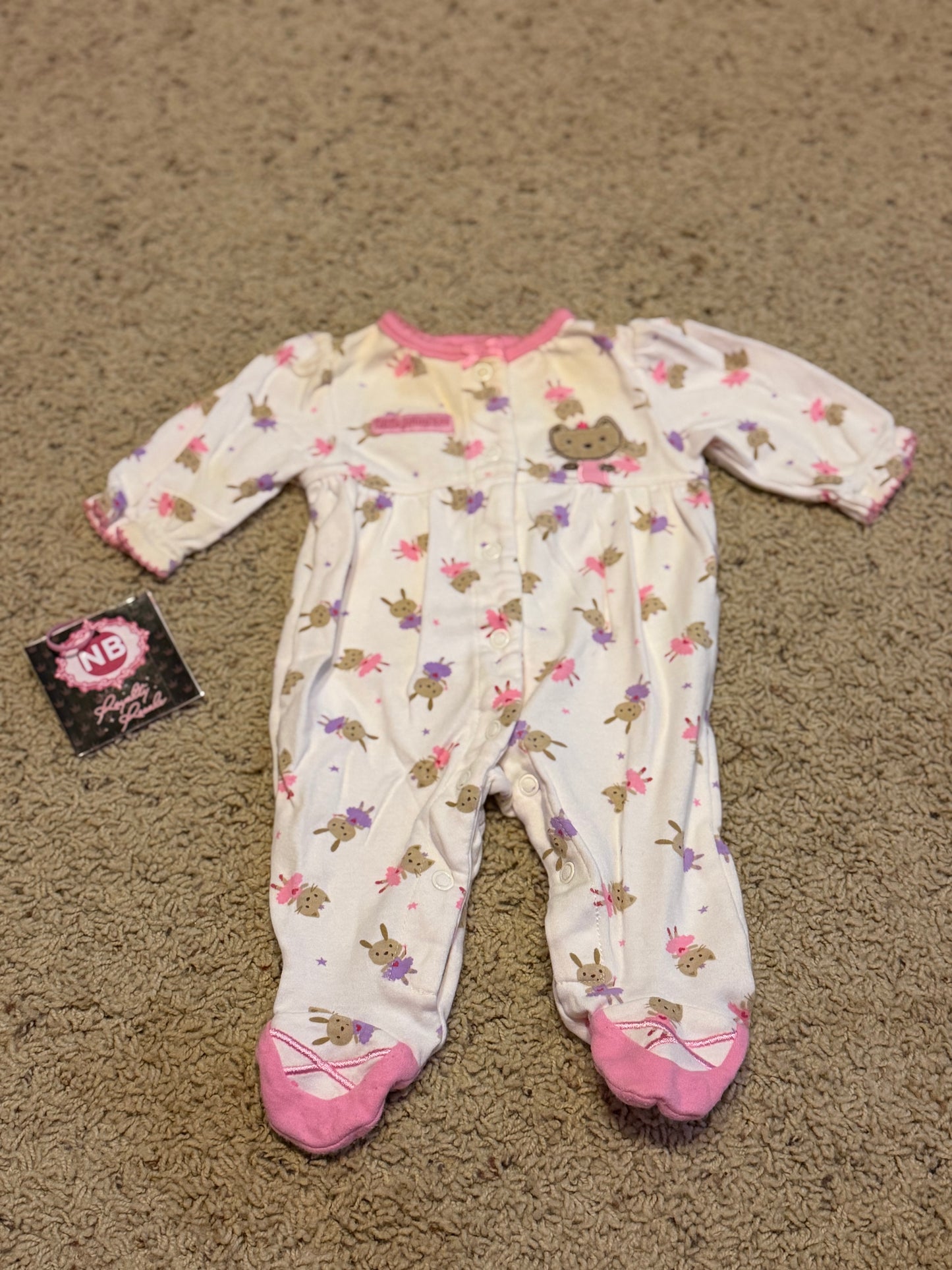 Newborn dancing sleeper