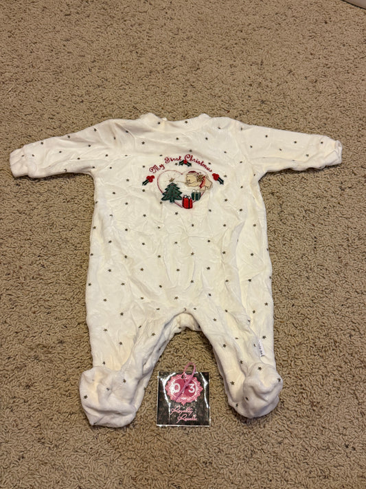 0/3m 1st Christmas outfit