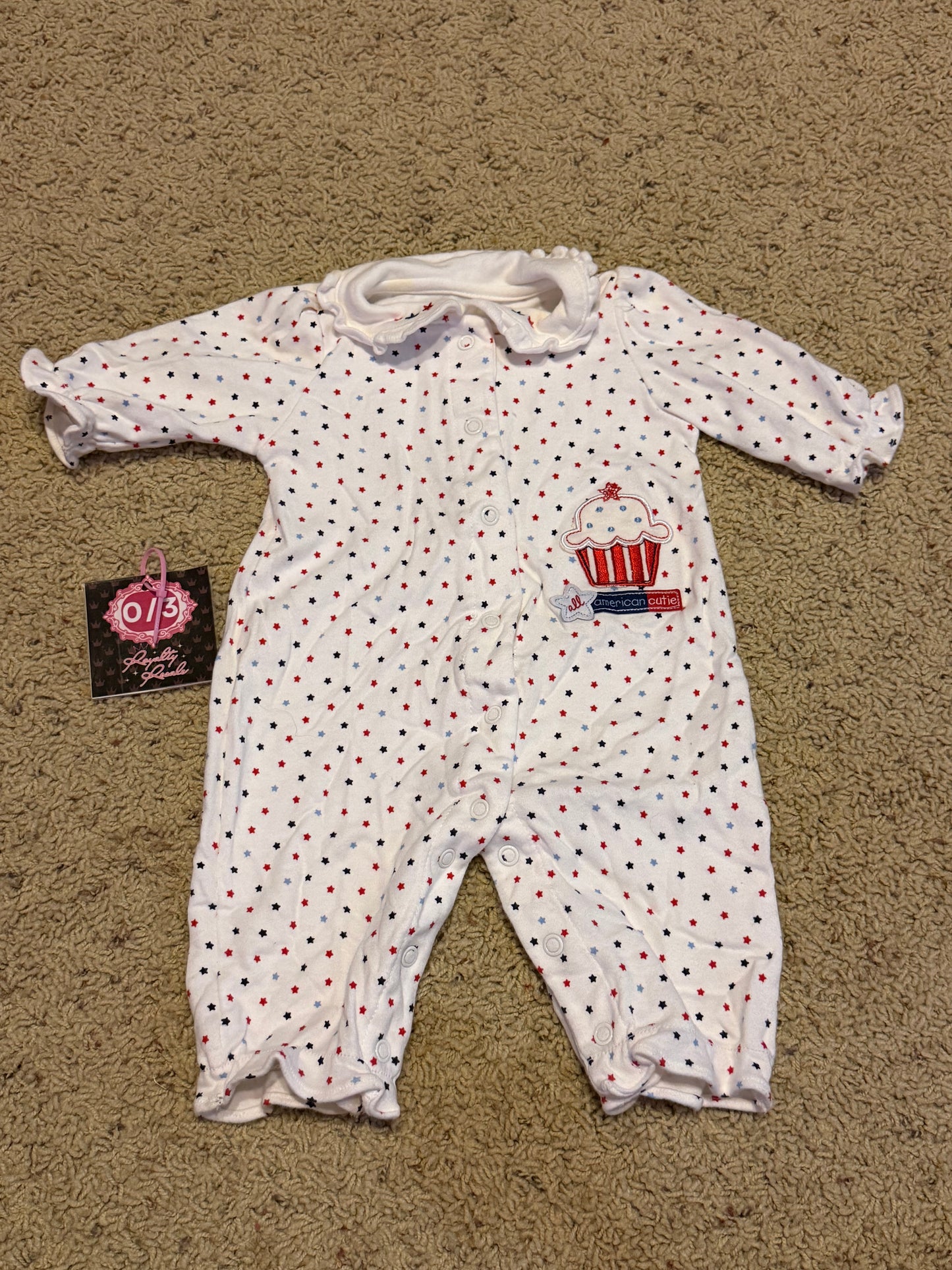 0/3m All American cutie outfit
