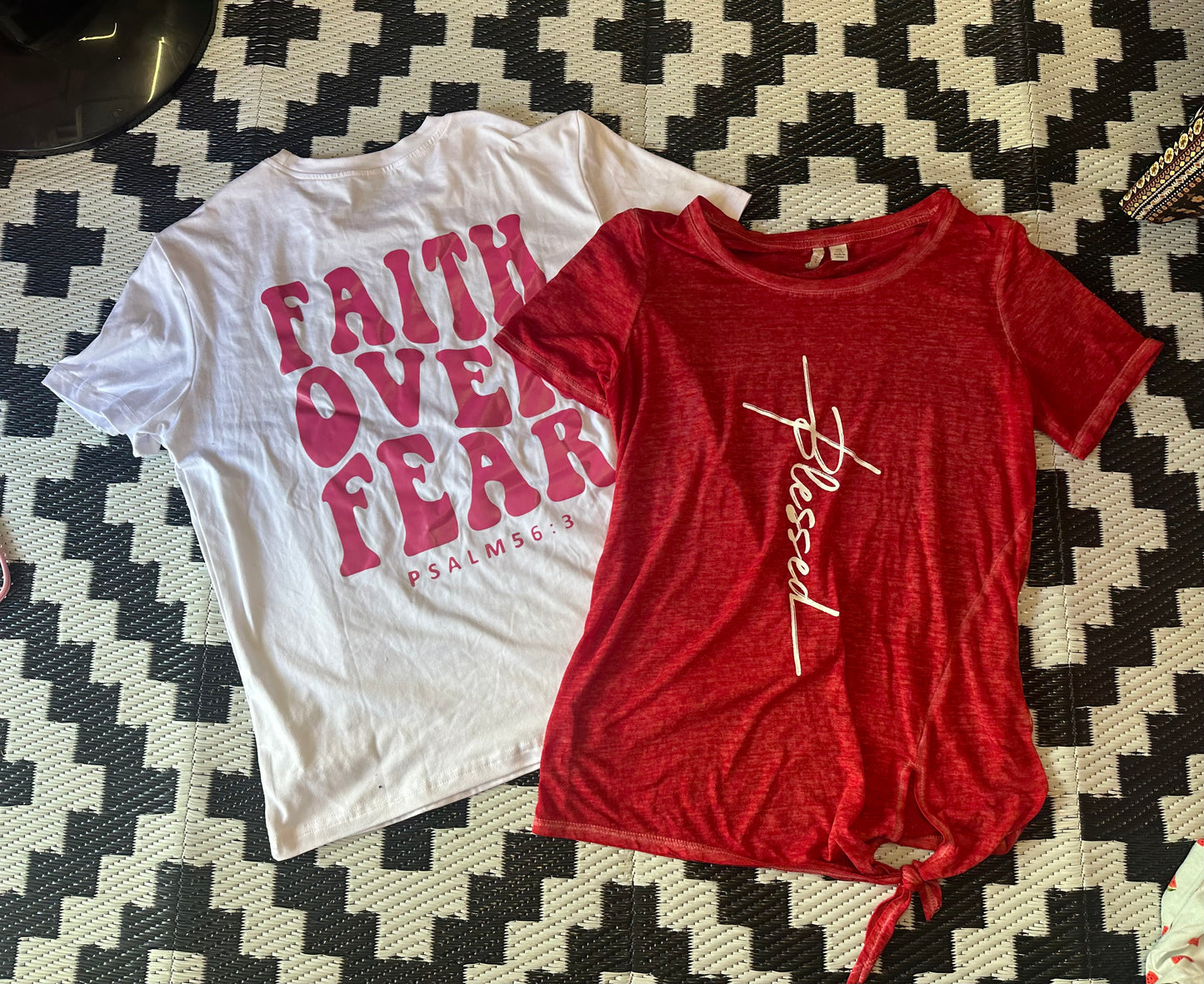 Women's XS Faith tshirts