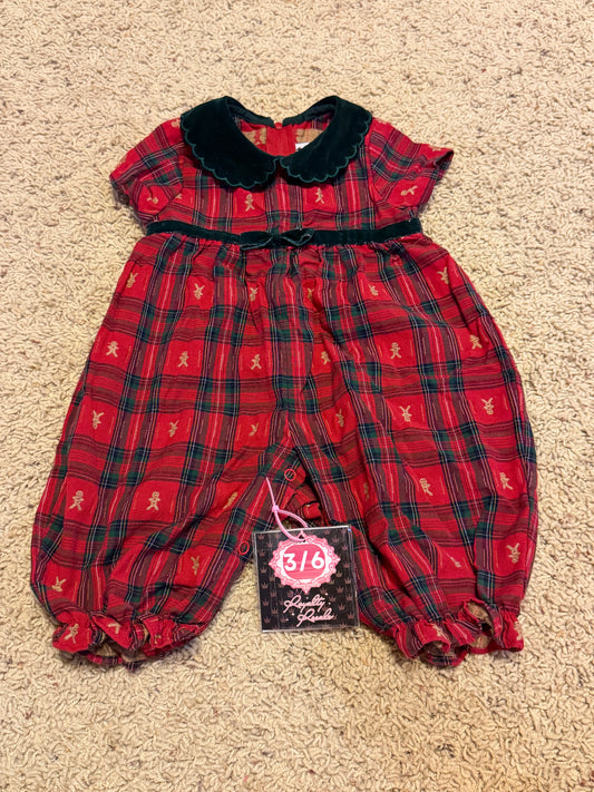 3/6m Gingerbread outfit