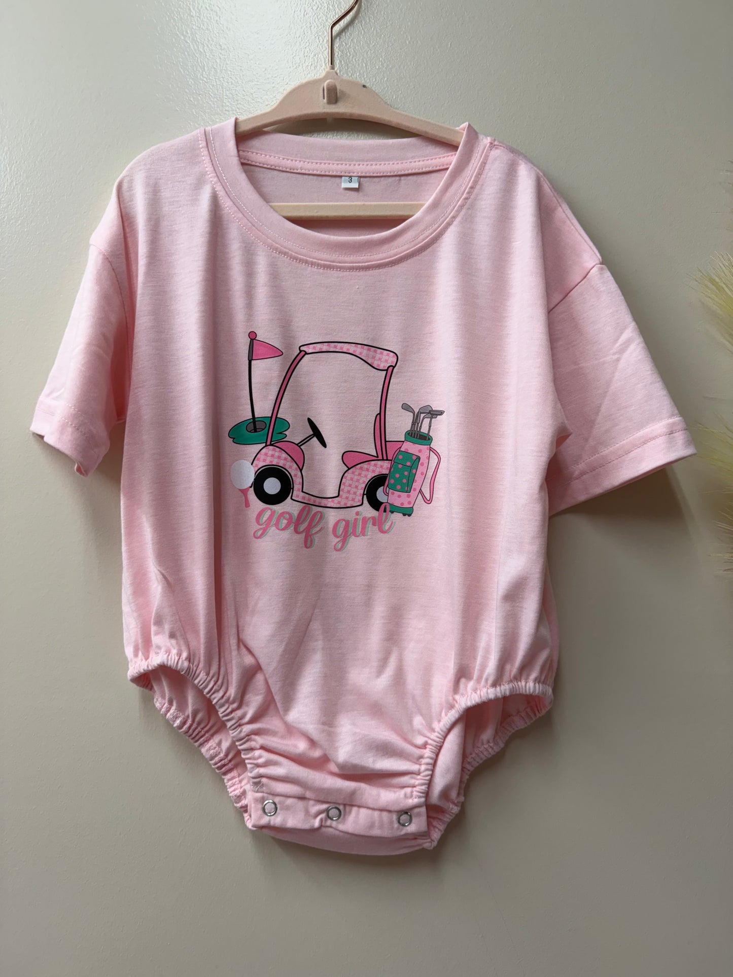 Golf Girl Graphic Onesie - 3T