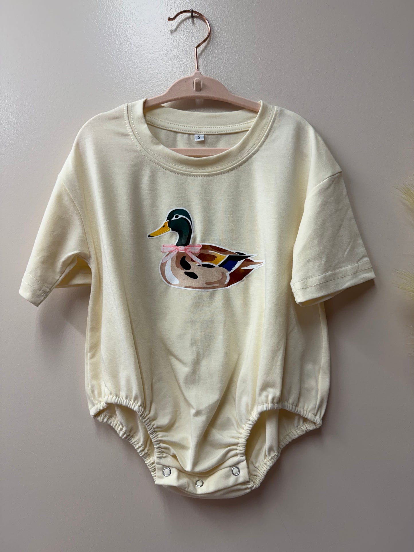 Duck coquette Graphic Onesie - 2T