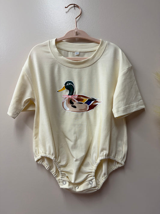 Duck coquette Graphic Onesie - 2T