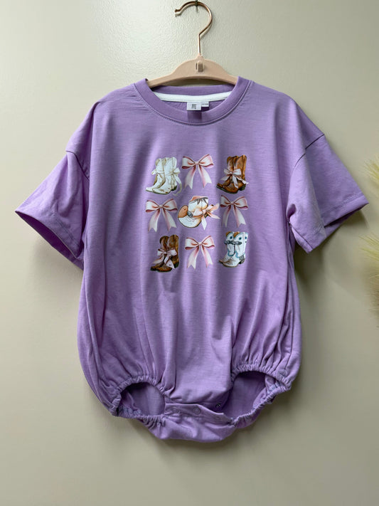 Cowgirl coquette Graphic Onesie - 18/24m
