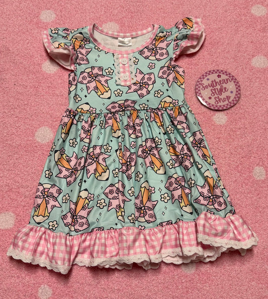 Coquette pencils dress- 4T