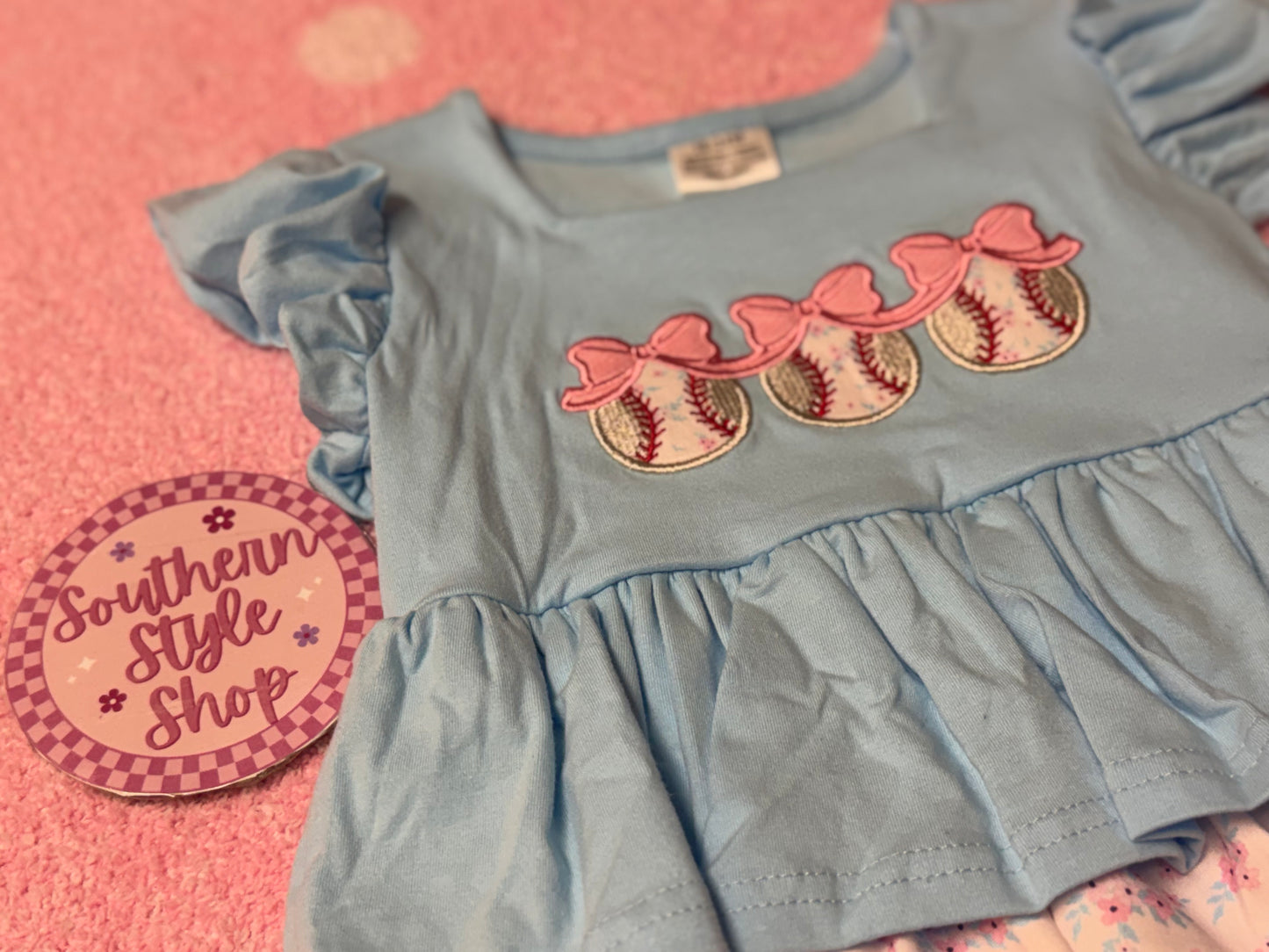 Baseball Romper – 18/24m