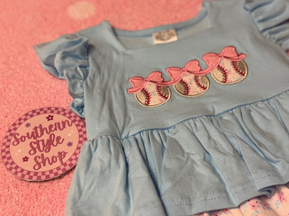 Baseball Romper – 18/24m