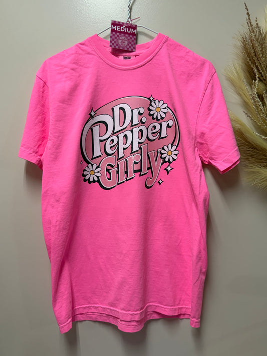 Adult medium Dr Pepper girly tshirt