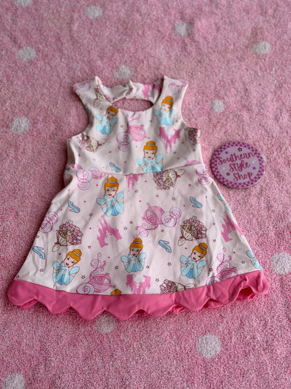 Princess Ruffle Toddler Dress - 3T