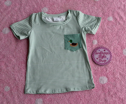 Mallard Pocket Stripe Tee