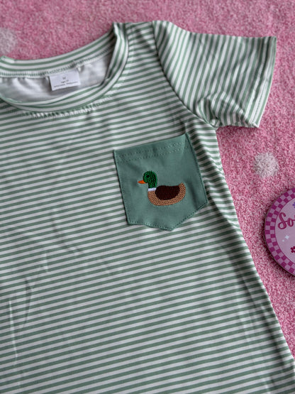 Mallard Pocket Stripe Tee