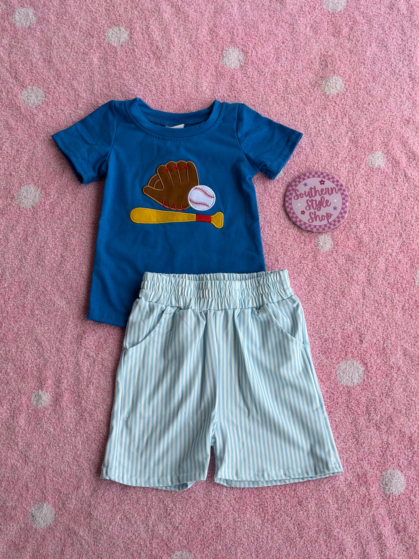 All-Star Ballgame Short Set - 12/18m