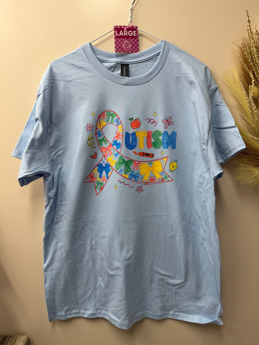 Adult Large autism tshirt
