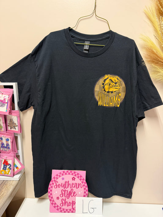 Adult large bulldogs tshirt