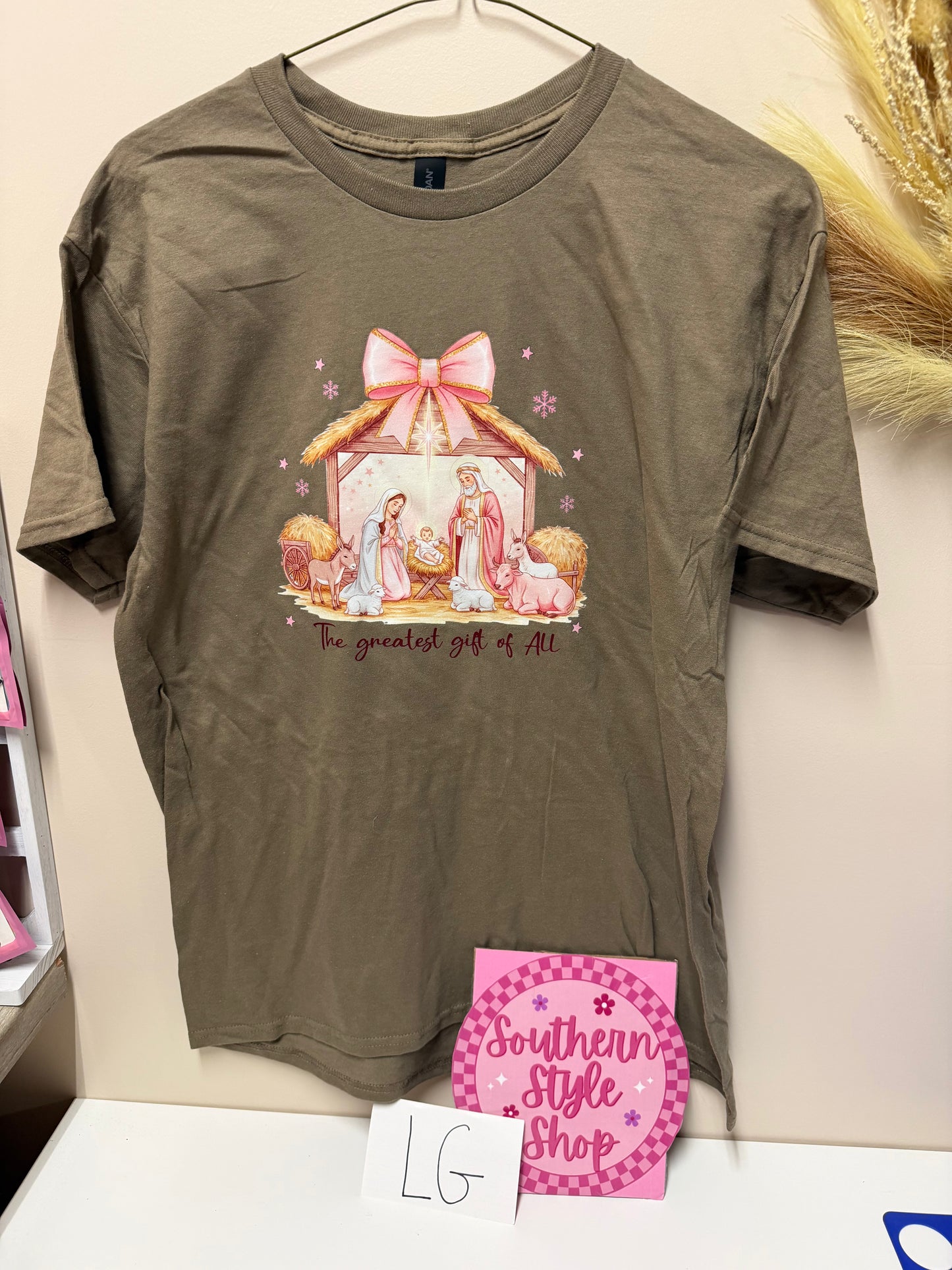 Adult large the greatest gift tshirt