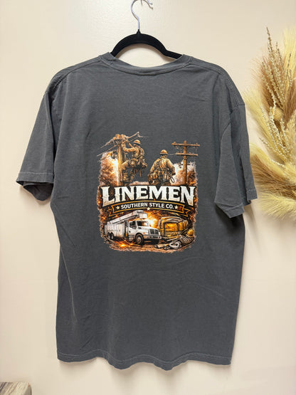 Linemen Comfort Colors® Tee
