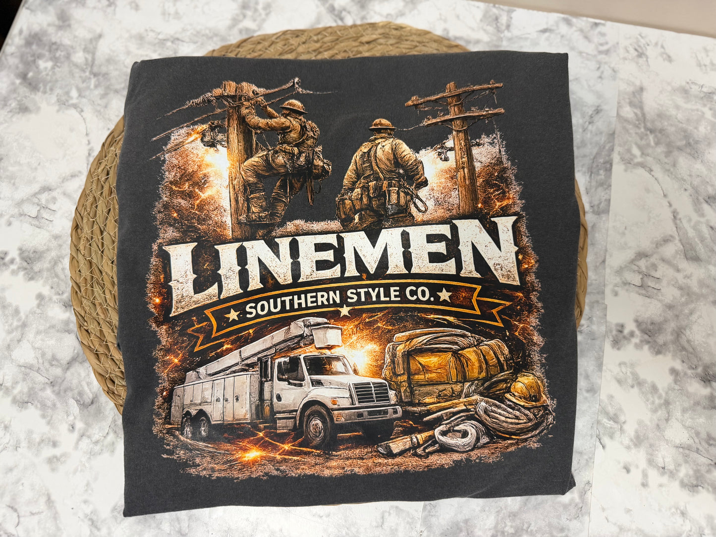 Linemen Comfort Colors® Tee