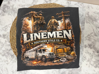 Linemen Comfort Colors® Tee
