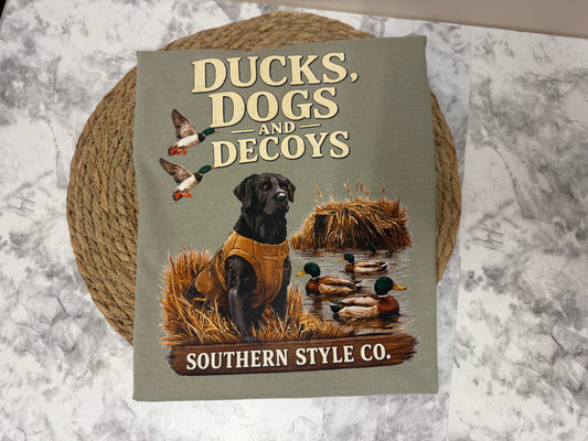 Ducks, Dogs & Decoys™ Comfort Colors® Graphic Tee