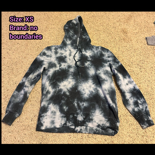 Women's XS tie dye hoodie