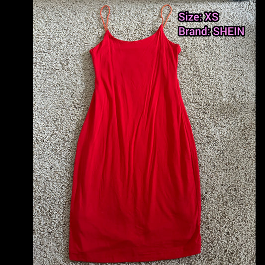 Women's XS Red Mini dress